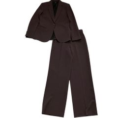 セオリー】Admiral Crepe セットアップ ワンピーススーツ ネイビー