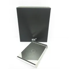 未使用 MONTBLANC モンブラン ライフスタイルアクセサリー メモパッド メモ帳 シルバーカラー メンズ レディース 古着 中古 USEDのサムネイル