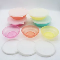 未使用 Tupperware タッパーウェア タッパーウェア フラワーボール 3個セット/ フラワーボール (中) 300ml 4個セット MR8-06-442のサムネイル