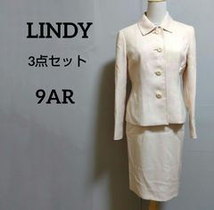LINDY リンディー レディース スーツ 3点セット ジャケット 半袖 
