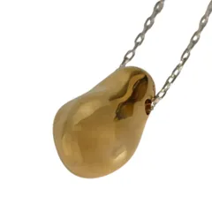 美品 Soierie Soierieソワリー 925 ニュアンスドロップ チェーン ペンダント ネックレス 箱付き ゴールドカラー シルバー レディース 古着 中古 USEDのサムネイル