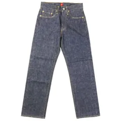 未使用 RESOLUTE リゾルト 710 ボタンフライ セルビッジ デニムパンツ ジーンズ W27 L30 インディゴ メンズ レディース 古着 中古 USEDのサムネイル