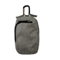 中古 オノフ ONOFF マルチケース 杢ベージュ ボールポーチ 小物入れ マルチポーチのサムネイル
