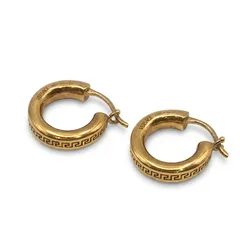Versace ヴェルサーチ メデューサ フープピアス 1018958 1A00620 メタルのサムネイル