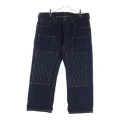 TROPHY CLOTHING (トロフィークロージング) W Knee Standard Dirt Denim 1606 ダブルニー スタンダード ダートデニム ワークパンツ インディゴのサムネイル