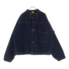 SUGAR CANE (シュガーケーン) 13.5oz. BLUE DENIM BLOUSE 1946 MODEL T-BACK 大戦モデル復刻 1st デニムジャケット インディゴ SC19007Tのサムネイル