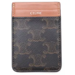 CELINE (セリーヌ) トリオンフ キャンバス カードケース ブラウンのサムネイル