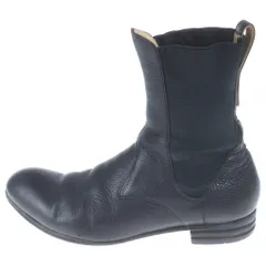 foot the coacher (フットザコーチャー) 06SS サイドゴア レザーブーツ ブラック FT-06SS-03のサムネイル