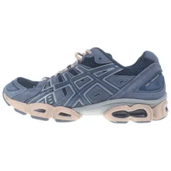ASICS (アシックス) GEL-NIMBUS 9 French Blue Tarmac ゲルニンバス9 フレンチブルータマック メッシュ ローカットスニーカー ブルー/ホワイト US10/28cm 1201A584-400のサムネイル
