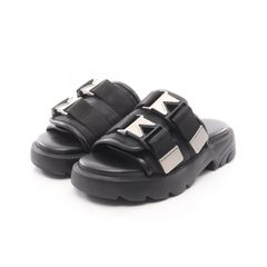 BOTTEGA VENETA フラッシュ サンダル ブラック 38 - メルカリ