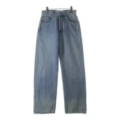 LOEWE (ロエベ) ボタンフライジーンズ シンチバック デニム ボトムス ブルー H526Y11X89のサムネイル