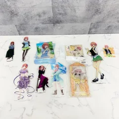 五等分の花嫁 アクリルスタンド まとめ売り 中野一花 二乃 三玖 四葉 五月 引退品のサムネイル