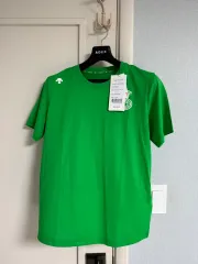 デサント 半袖Tシャツ グリーン jtbc レディース 90 ソウルマラソンのサムネイル