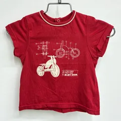 【ベビーディオール baby Dior】キッズ  半袖プリントTシャツ 80 12M レッド 赤のサムネイル