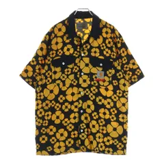 MARNI (マルニ) ×CARHARTT S/S MASTER SHIRT カーハート マスター レーヨン 総柄 半袖シャツ イエロー I031296のサムネイル
