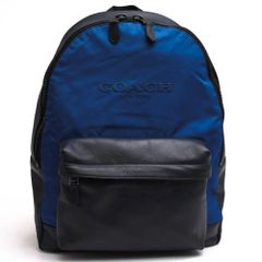 コーチ ヘリテージ バックパック リュックサック C2902 巾着式 ブルー
