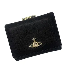 Vivienne Westwood ヴィヴィアン ウエストウッド 財布 ブラック　三つ折り財布 5115002MW L001Nのサムネイル