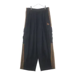Needles (ニードルス) ×THE GALLERY BOX H.D.Track Pant ザギャラリーボックス別注 トラックパンツ ブラック QV1661のサムネイル