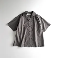 美品 / THE SHINZONE ザ シンゾーン / 25MMSBL02 OPEN COLLAR LAWN SHIRT 半袖 オープンカラーシャツ / レディース 36 / グレー / 日本製 / 開襟シャツ / トップスのサムネイル