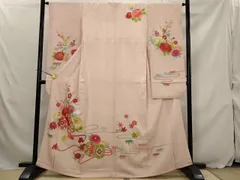 平和屋着物■豪華振袖　総絞り　刺繍　花鼓文　金銀糸　正絹　逸品　AABJ5121stのサムネイル