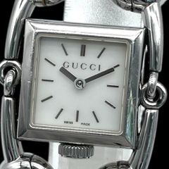 新品電池 稼働品 GUCCI グッチ 1400L レディース腕時計 バングル