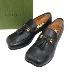 美品】GUCCI インターロッキングG ローファー 8.5 コンビシューズ
