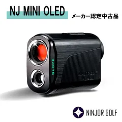 【NINJOR GOLF公式】本体状態◎メーカー認定中古品 NJ MINI OLED ゴルフ距離計 ニンジャーゴルフのサムネイル