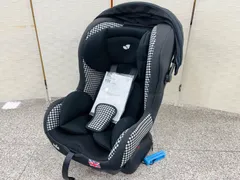 ★美品 Joie ジョイー チルト キャノピー付 チャイルドシート C0902IAGBK500 ギンガムチェック 新生児〜 シートベルト固定式 中古品 管理2M512のサムネイル