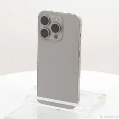 ソフマップ 〔中古品〕 iPhone15 Pro 128GB ナチュラルチタニウム MTU93J／A SIMフリー【305】のサムネイル