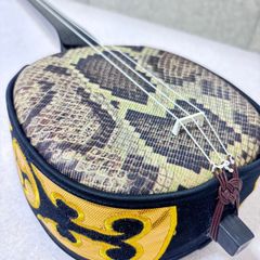 □ 津軽三味線 綾杉彫 紅木 東さわり - メルカリ