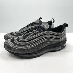 【中古】NIKE×COMME des GARCONS HOMME PLUS AIR MAX97 27.5cm  DX6932-002 ナイキ×コムデギャルソン エアマックス97[17]のサムネイル