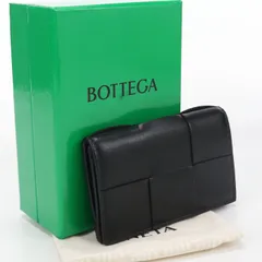 BOTTEGA VENETA ボッテガ・ヴェネタ ビジネスカードケース カセット 755370 名刺入れ カーフ【中古】 メンズのサムネイル