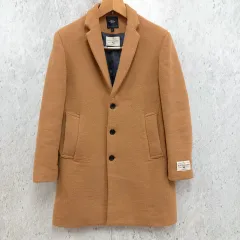 RAGE BLUE レイジブルー チェスターコート ウール シンプル オフィス カジュアル ベージュ キャメル Ｓサイズ ◇〇のサムネイル