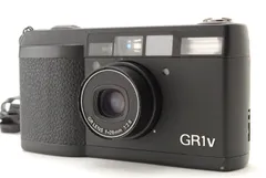 【美品 保障付 動作確認済】 Ricoh GR1V Black リコー GR1V ブラック 35mm コンパクトフィルムカメラ #V2883のサムネイル