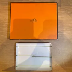 HERMES  リズム　スクエアプレート　共箱　幅約16㎝　新F8-0710☆のサムネイル