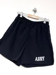 【SOFFE】USA製 90-00s U.S.ARMY トレーニングショーツ M 実物 米軍 古着のサムネイル