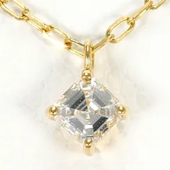 オレフィーチェ K18YG ネックレス ダイヤモンド 0.08ct 総重量約0.8g 約40cmのサムネイル