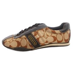 極美品✨コーチ KATHLEEN シグネチャー柄 スニーカー 24.5 箱付き