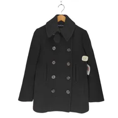 ラルフローレン RALPH LAUREN CASHMERE＆WOOL カシミヤ混 ウールピーコート レディース JPN：11号 のサムネイル