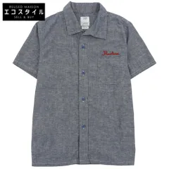 VISVIM　ビズビム　美品 コットン 刺繍デザイン Fairway ショートスリーブポケットシャツ トップス メンズ ブルー 2 0124205011001 24AW　2のサムネイル