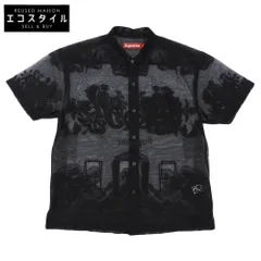 Supreme　シュプリーム　Last Supper Lace S/S Shirt レース シャツ トップス メンズ ブラック S 25SS　Sのサムネイル
