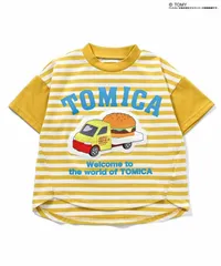 TOMICA４車種プリントTシャツ　BIT'Z B407016　マスタードのサムネイル