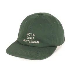 【美品】Captains Helm キャプテンズヘルム キャップ グリーン | 24SS Golf ロゴ刺繍 6パネルキャップ (GENTLEMAN FLAT VISOR CAP) | ブランド 帽子【メンズ】【中古】のサムネイル