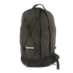 Supreme クロコダイル柄　ブラックリュック Supreme シュプリーム バッグ ブラック 黒 クロコダイル柄 コーデュラ