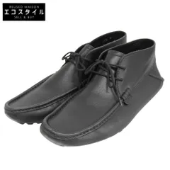 GUCCI　グッチ　レザー ドライビングシューズ シューズ メンズ ブラック 40 1/2 138206　40.5のサムネイル