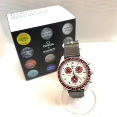 【中古美品】OMEGA オメガ SWATCH スウォッチ Mission to Plut 腕時計 SO33M101 店舗併売品　　M80709-2のサムネイル