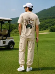 マルボンゴルフ Tシャツ 半袖 (アイボリー) 出品 サイズ (M/L/XL)のサムネイル
