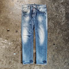 00s dsquared2 front zip straight denim - メルカリ
