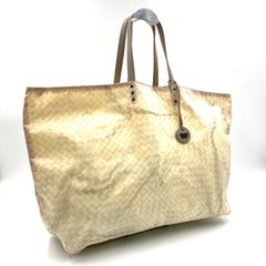 メッシュ編み込みトートバッグ ポーチセットBOTTEGA VENETA - メルカリ