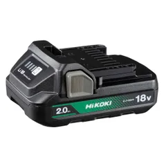 【新品・７営業日以内発送】18V-2.0Ah電池 BSL1820M HiKOKI ハイコーキ バッテリー リチウムイオン電池 マルチボルト 残量表示 純正 予備バッテリー 急速充電対応 軽量 PSE 電動工具用 日立工機【沖縄離島販売不可】のサムネイル